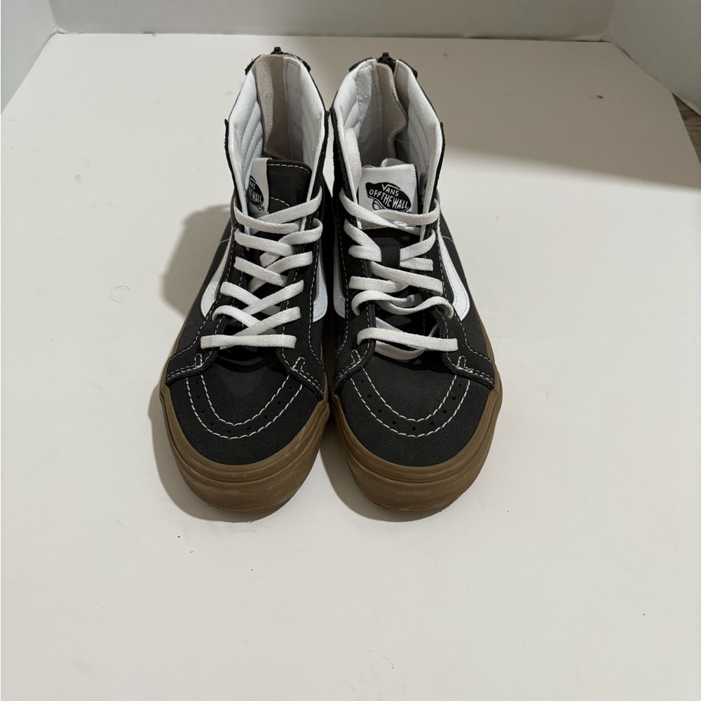 Vans Sk8-Hi Black and White Sneakers
